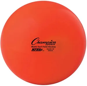 Champion Sports FHB1OR Field Hockey Balls (Pack 12), Orange