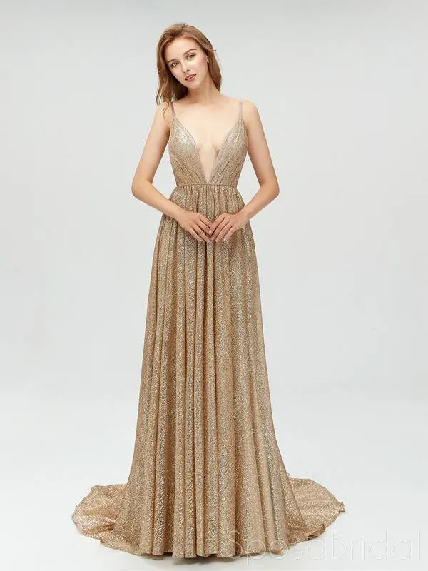 Charming Sparkly Sequin Sexy Fashion Spaghetti Straps Prom Dresses, Shinning Evening dress, PD0772