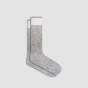 Chevron Abstract Mid-Calf Socks