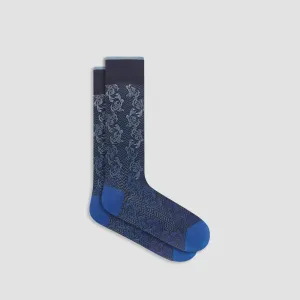 Chevron Abstract Mid-Calf Socks