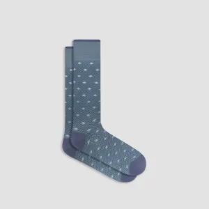 Chevron Geometric Mid-Calf Socks