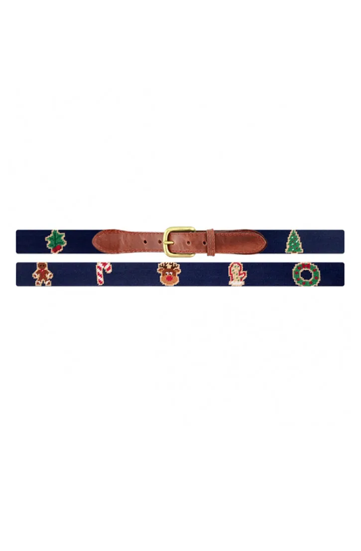 CHRISTMAS COOKIES BELT - DARK NAVY