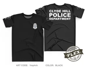 Clyde Hill Police Department Store 1 Core Men's SS Flex Performance Tee - Vwp4vh