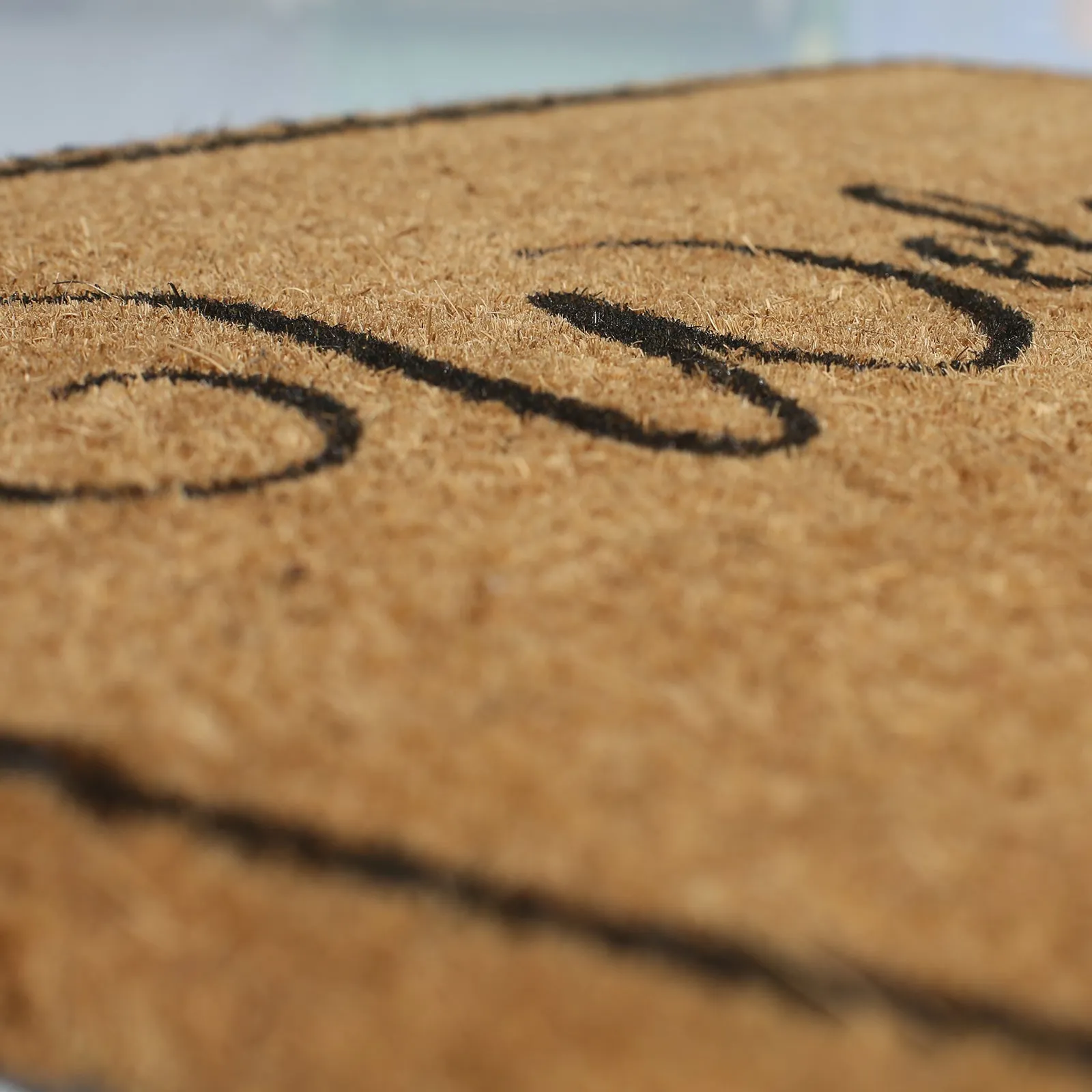 Coir Doormat - Please Take Off Your Shoes