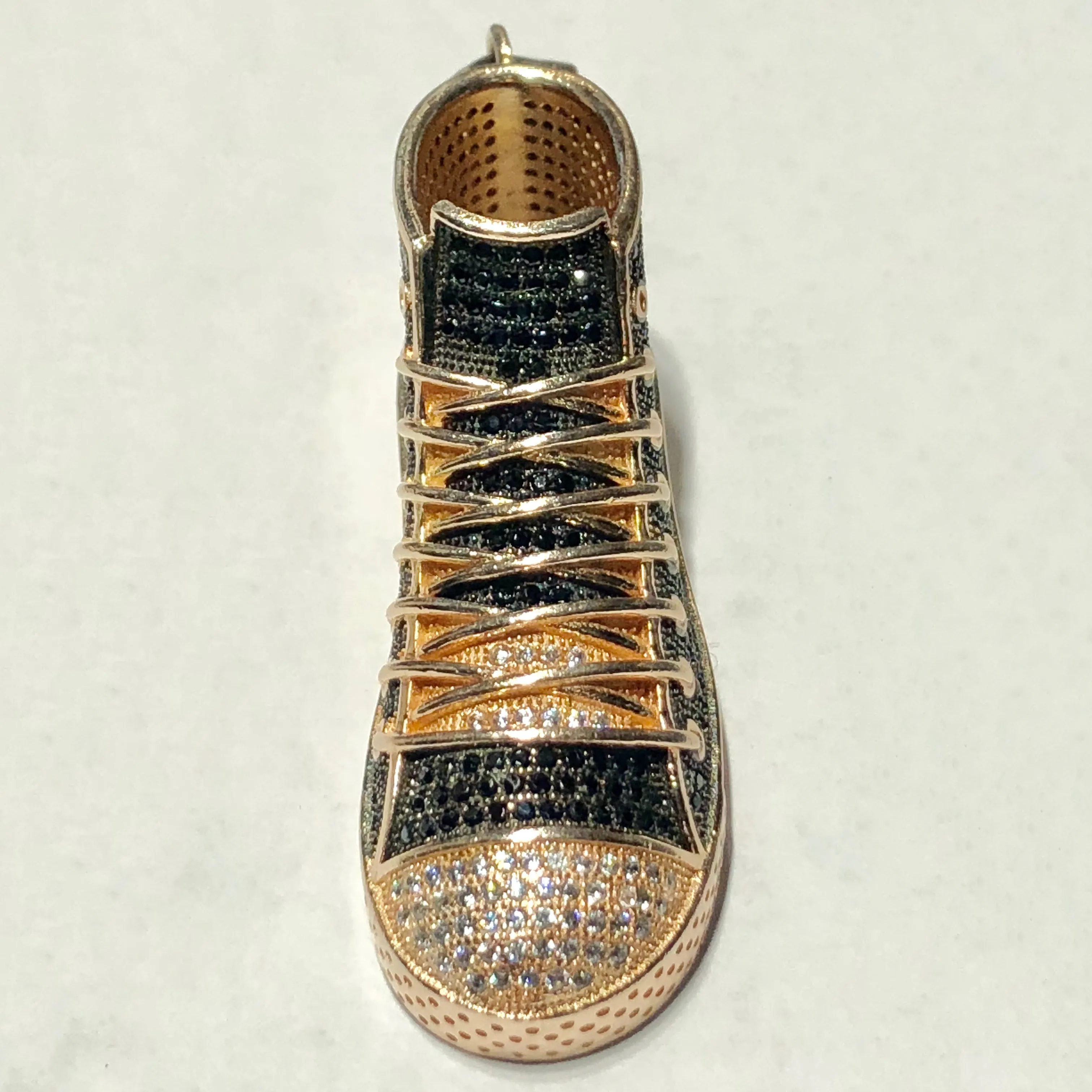 Converse Sneaker CZ Pendant (Silver)