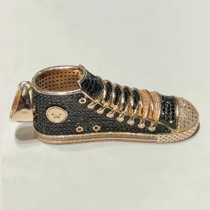 Converse Sneaker CZ Pendant (Silver)