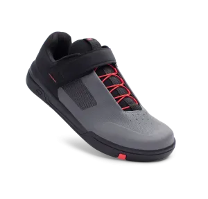 Crankbrothers Shoes Stamp Speedlace Grey / Red - Black outsole