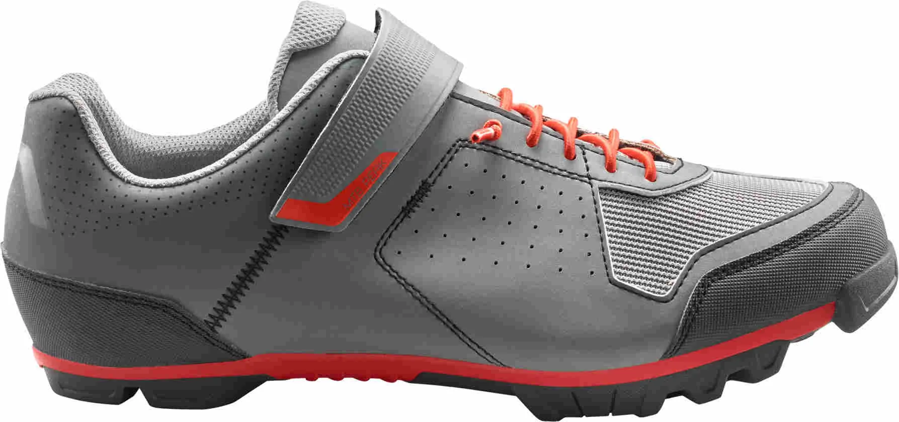 CUBE SHOES MTB PEAK GREY/CHERRY TOMATO