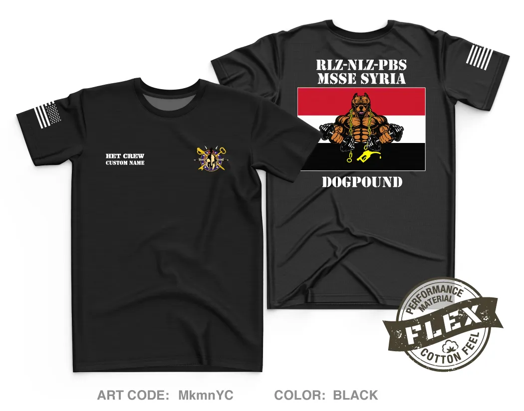 CUSTOM A Co. 68th DSSB, 4DSB Core Men's SS Flex Performance Tee - MkmnYC