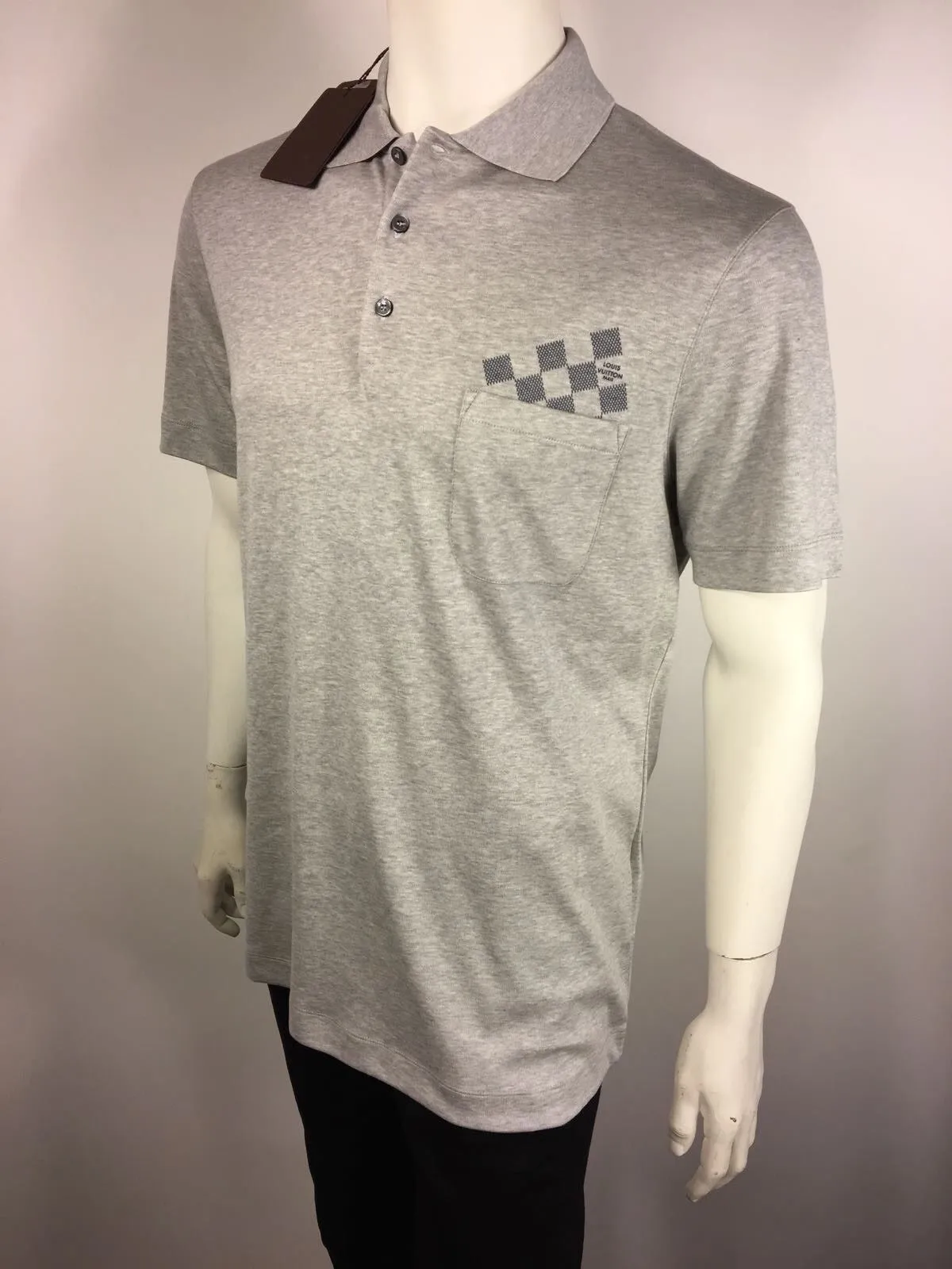 Damier Pocket Polo