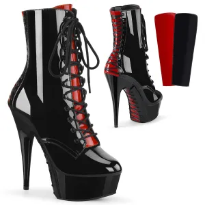 DELIGHT-1020FH  Black Patent/Black