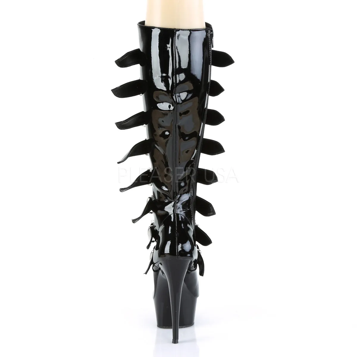DELIGHT-2049  Black Patent/Black