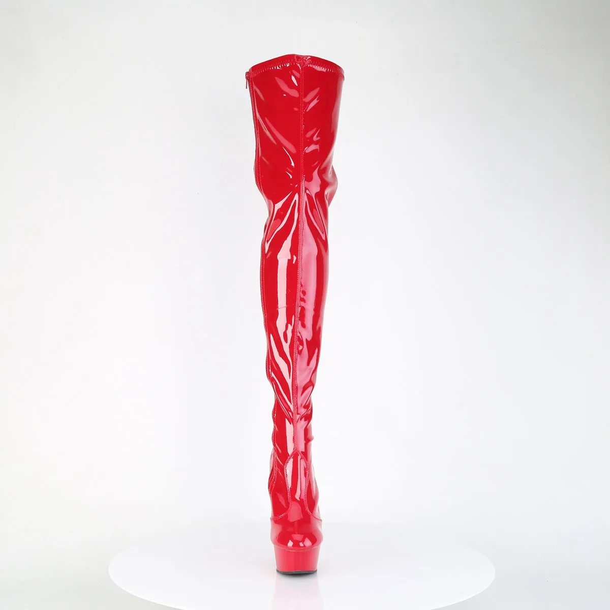 DELIGHT-4000  Red Stretch Patent/Red