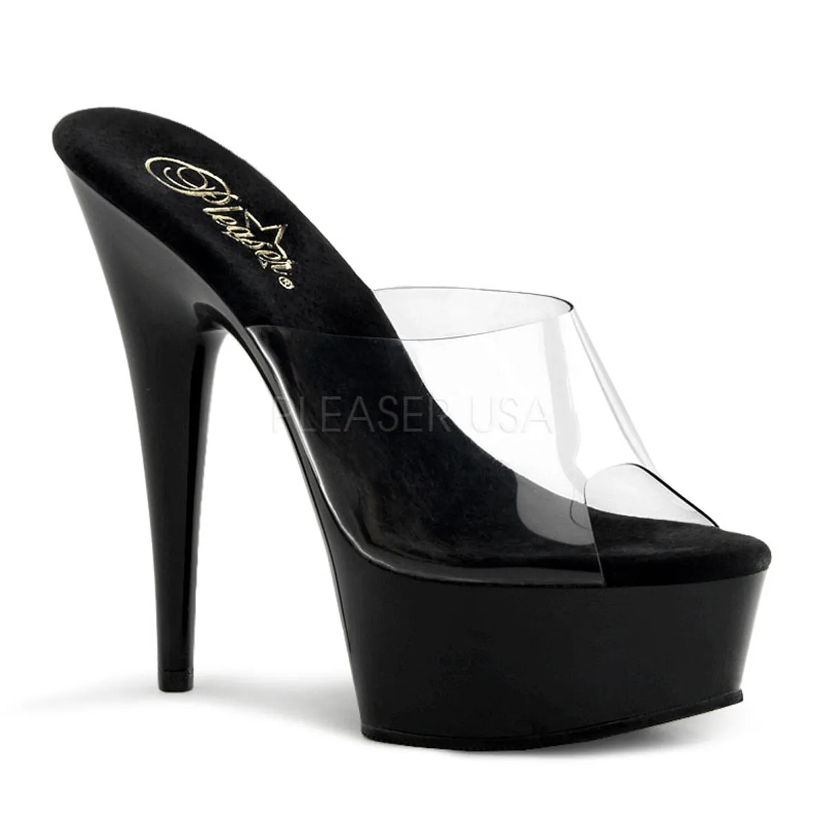 DELIGHT-601  Clear/Black