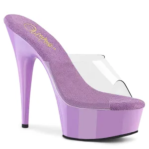 DELIGHT-601  Clear/Lavender