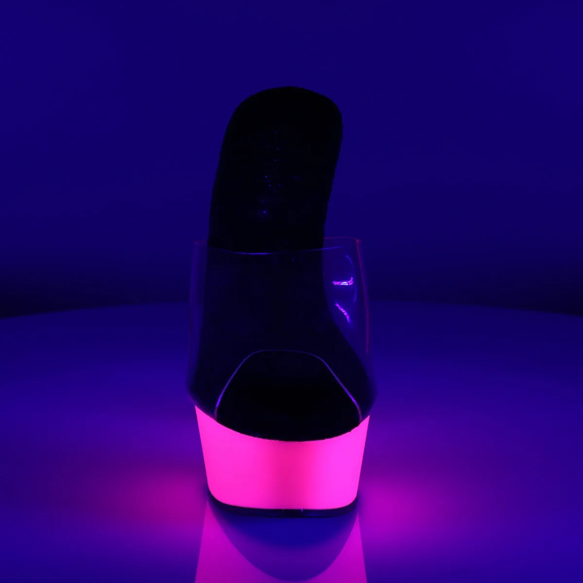 DELIGHT-601UV  Clear/Neon Pink