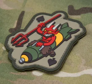 Devil Bomber PVC Morale Patch