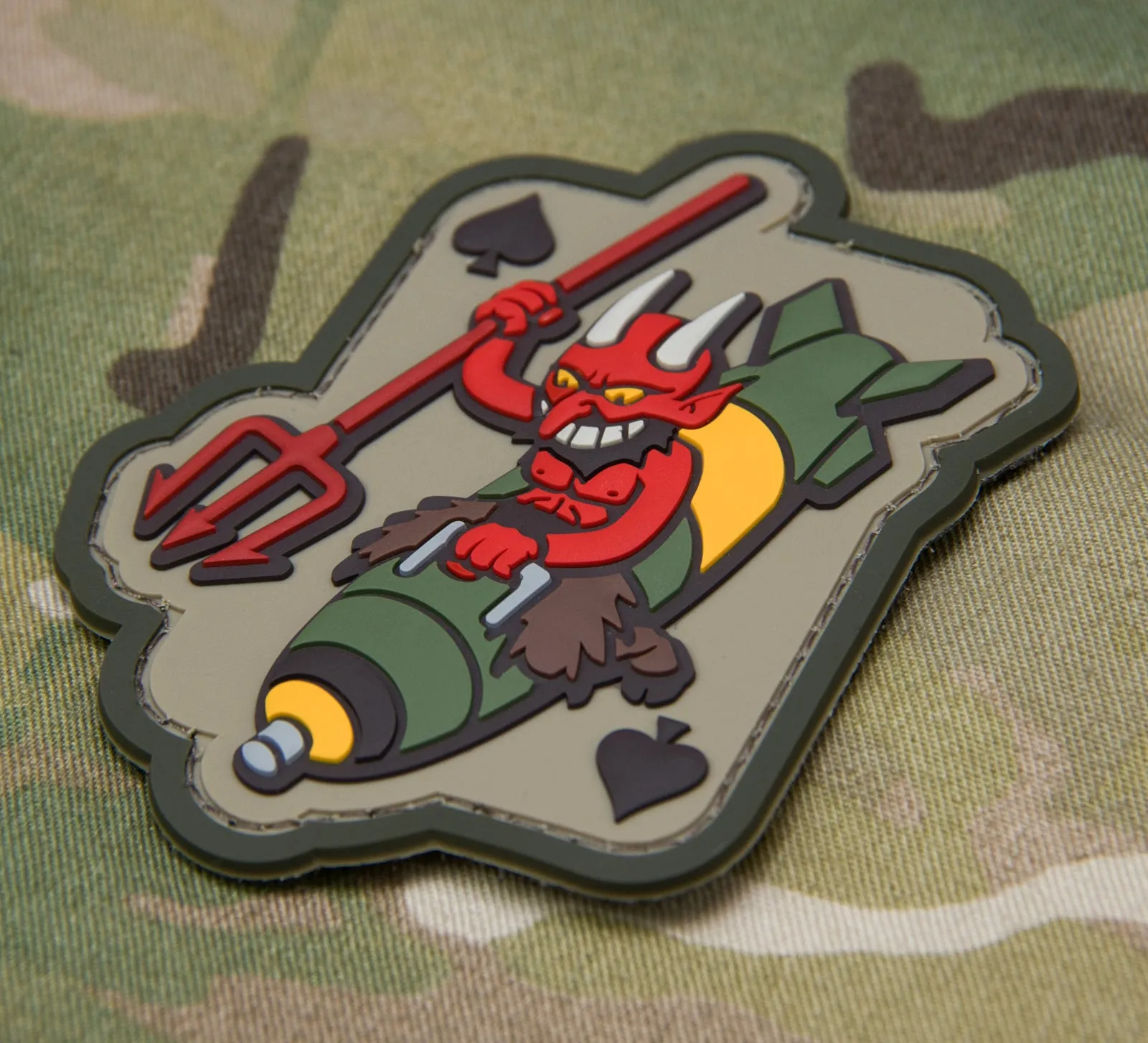 Devil Bomber PVC Morale Patch