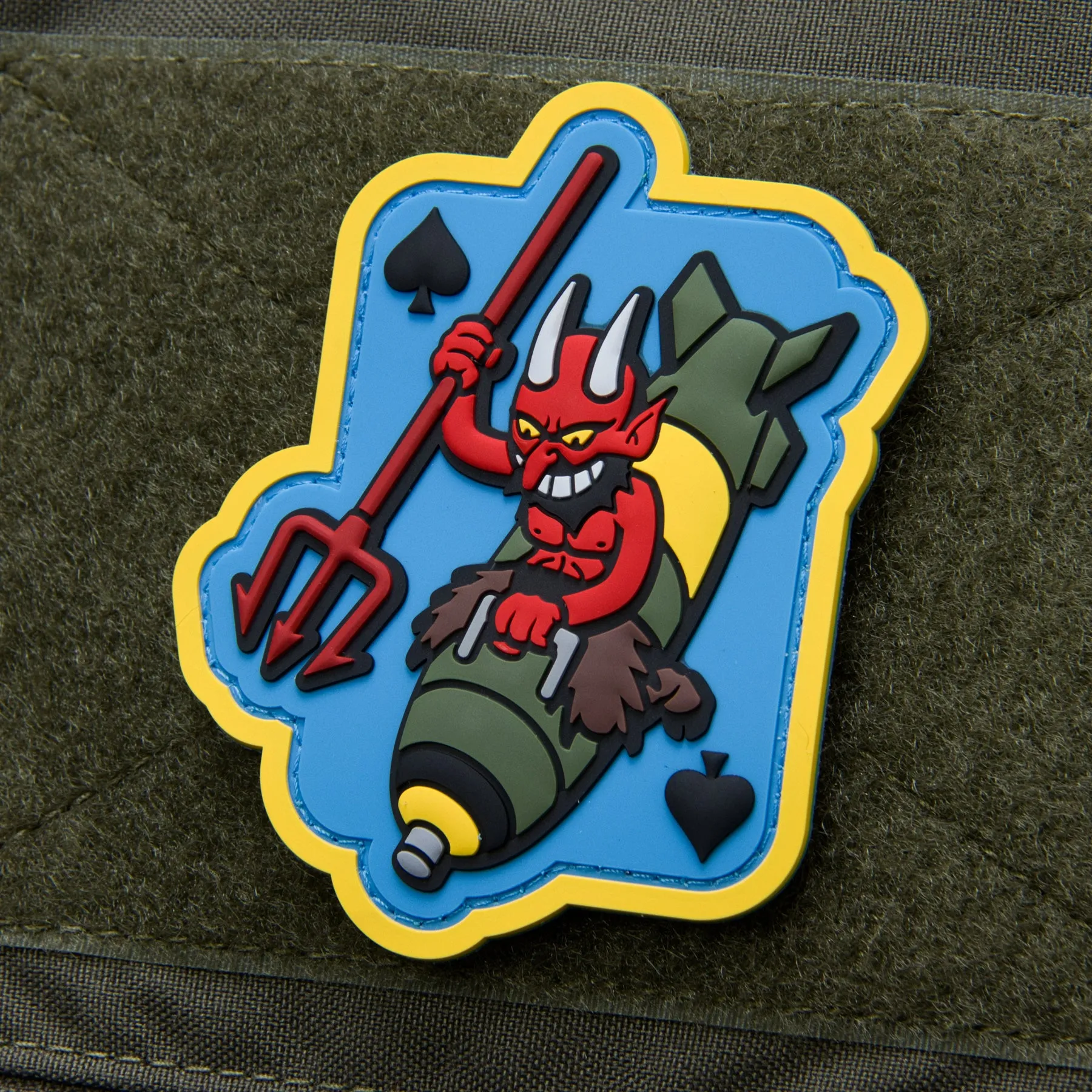 Devil Bomber PVC Morale Patch
