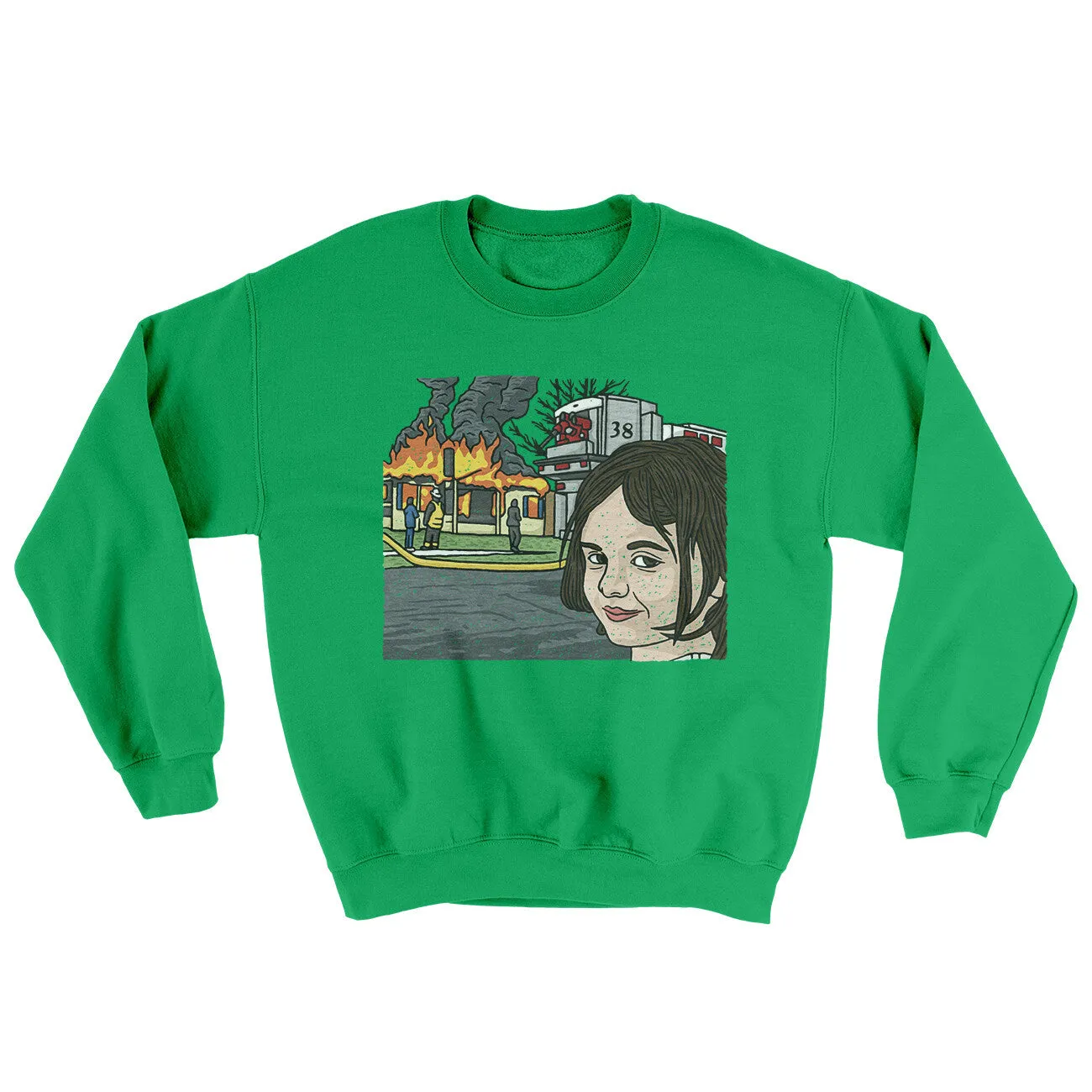Disaster Girl Meme Ugly Sweater