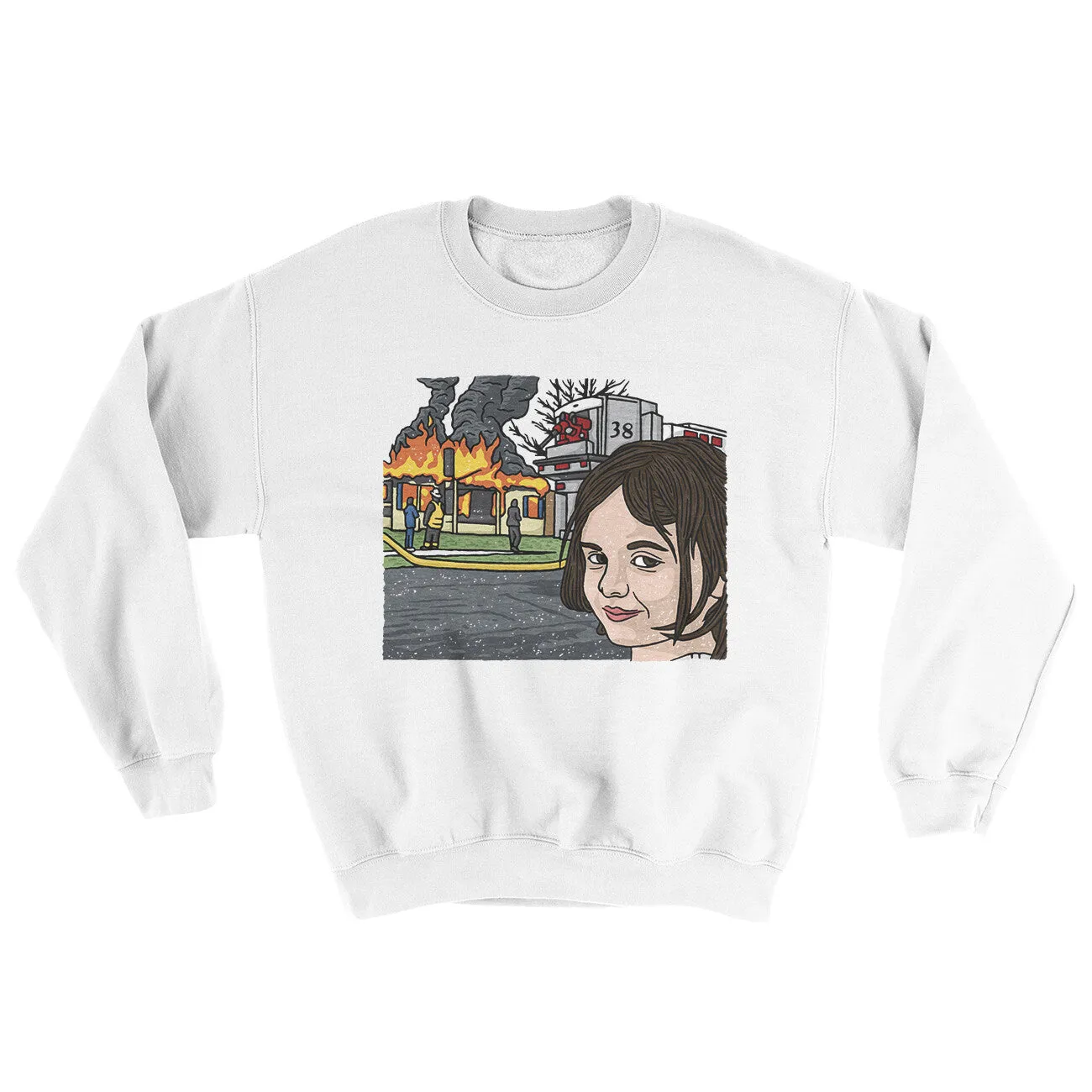 Disaster Girl Meme Ugly Sweater