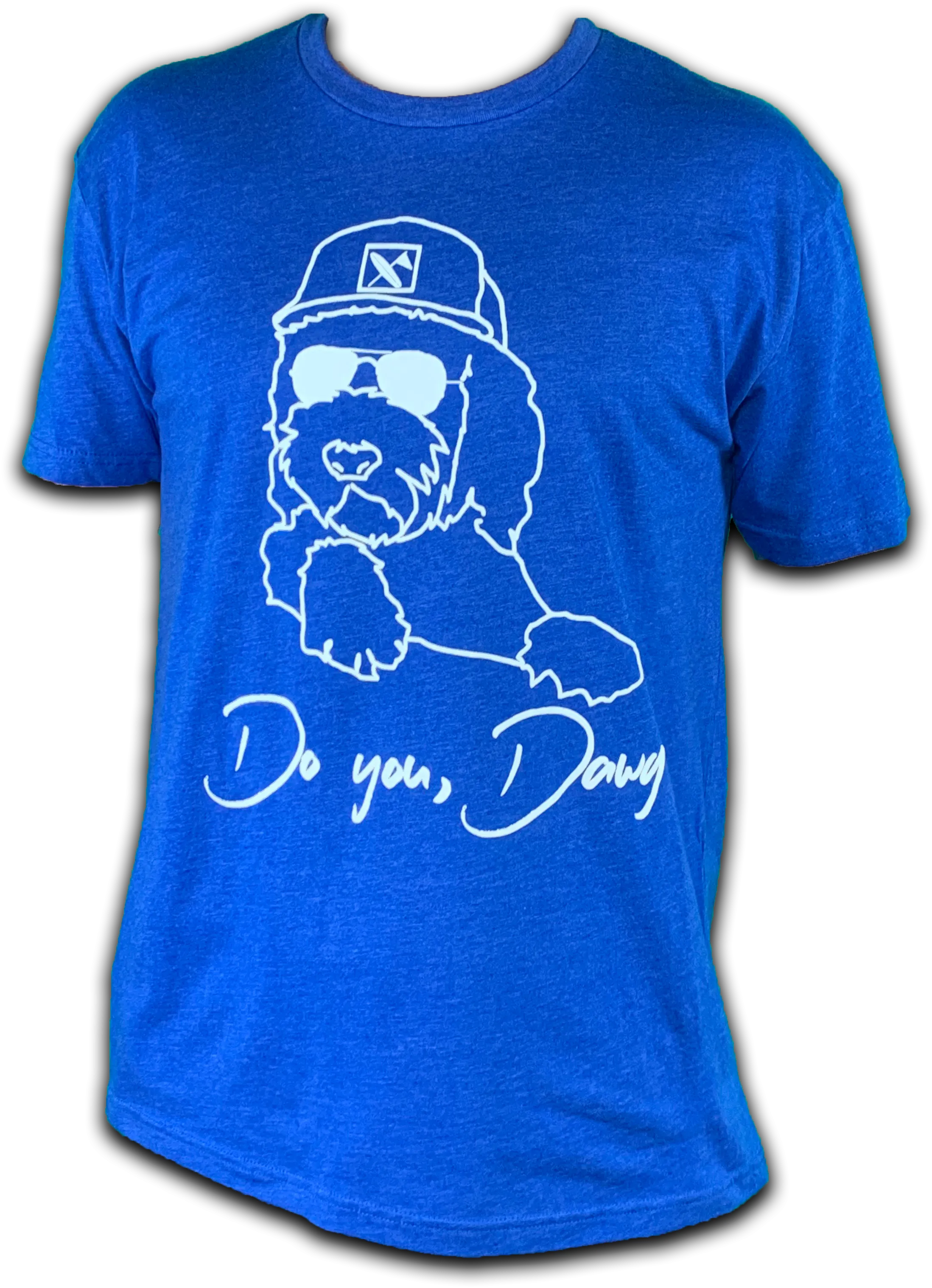 Do You, Dawg Tee - Purple/Blue