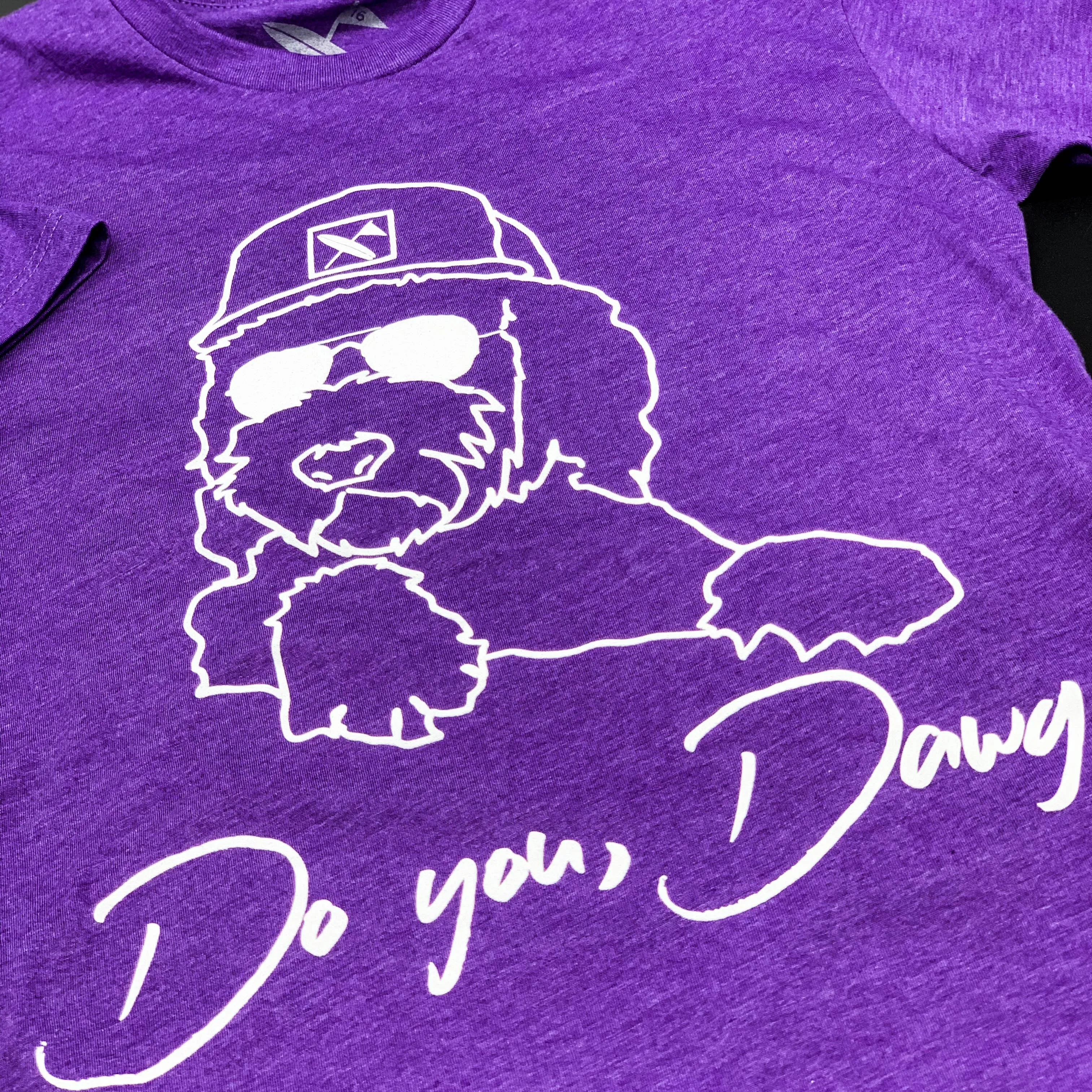 Do You, Dawg Tee - Purple/Blue