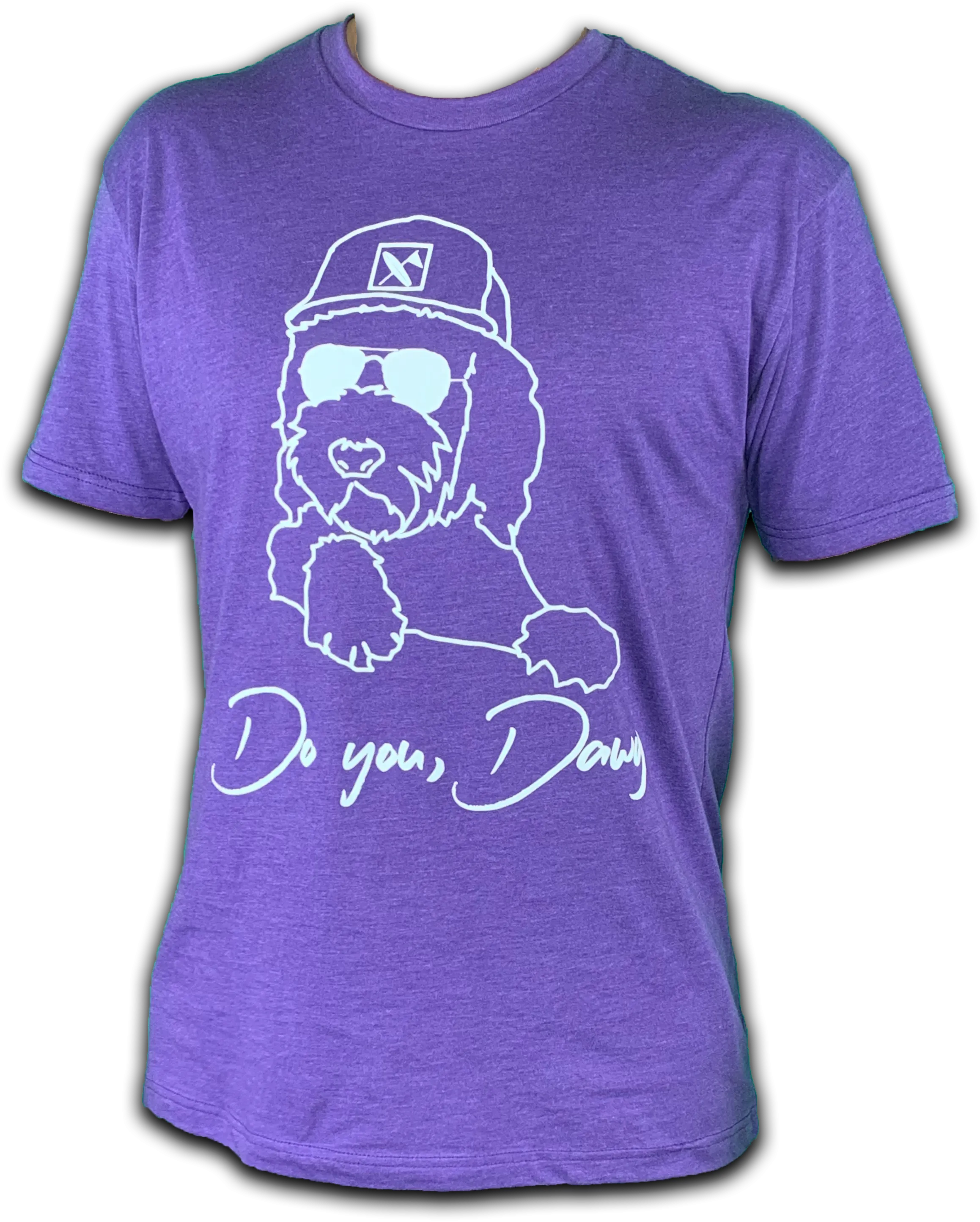 Do You, Dawg Tee - Purple/Blue