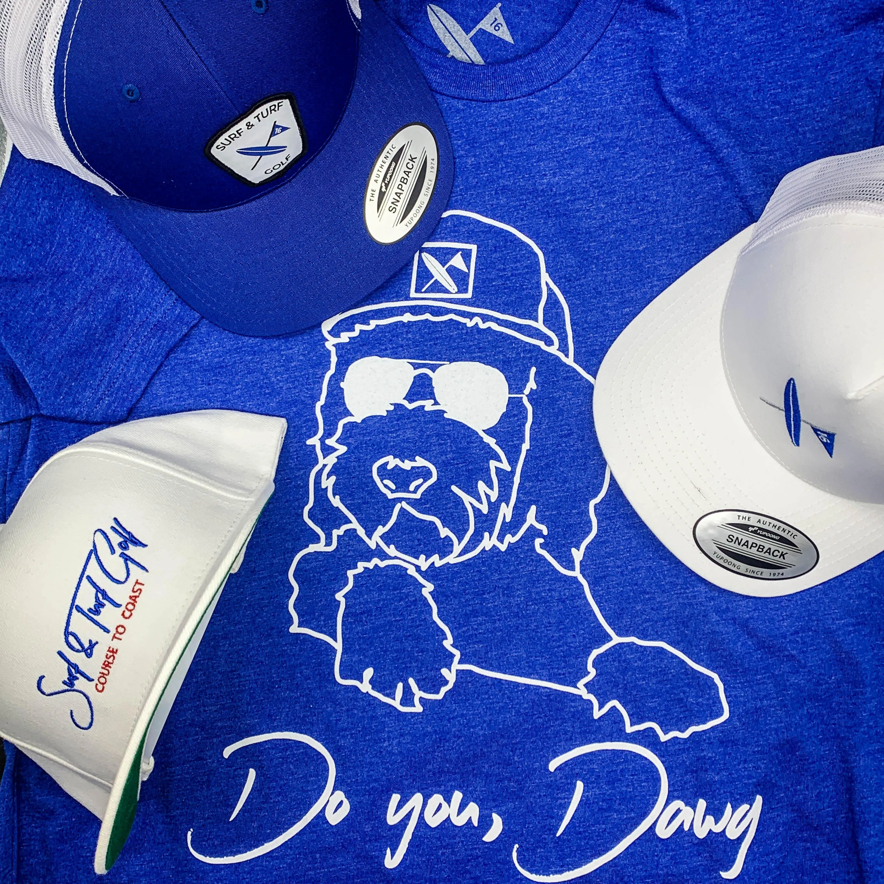 Do You, Dawg Tee - Purple/Blue