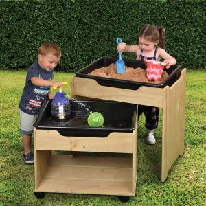 Double Outdoor Sand and Water Unit