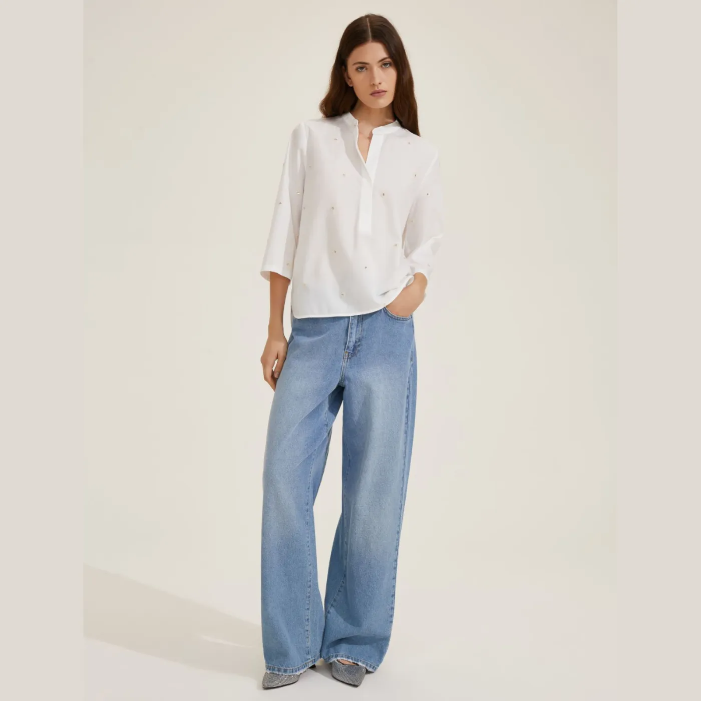 Emme Marella Embellished Shirt