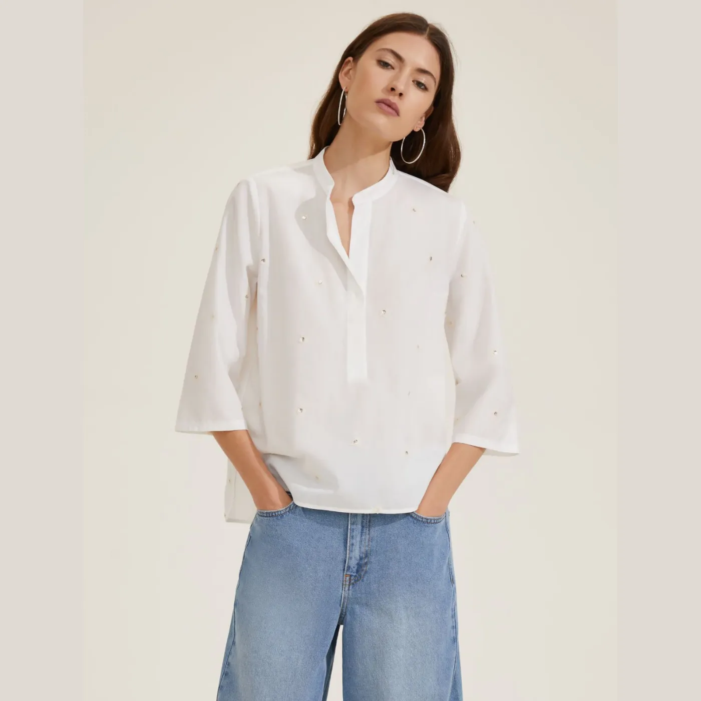 Emme Marella Embellished Shirt