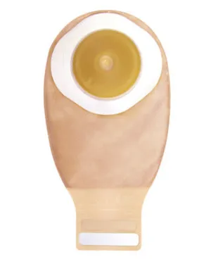 Esteem®  One-Piece Convex Durahesive® Skin Barrier, Pre-Cut Stoma Opening , Drainable Pouch, Opaque 12" (30.5cm), InvisiClose® - Box of 10