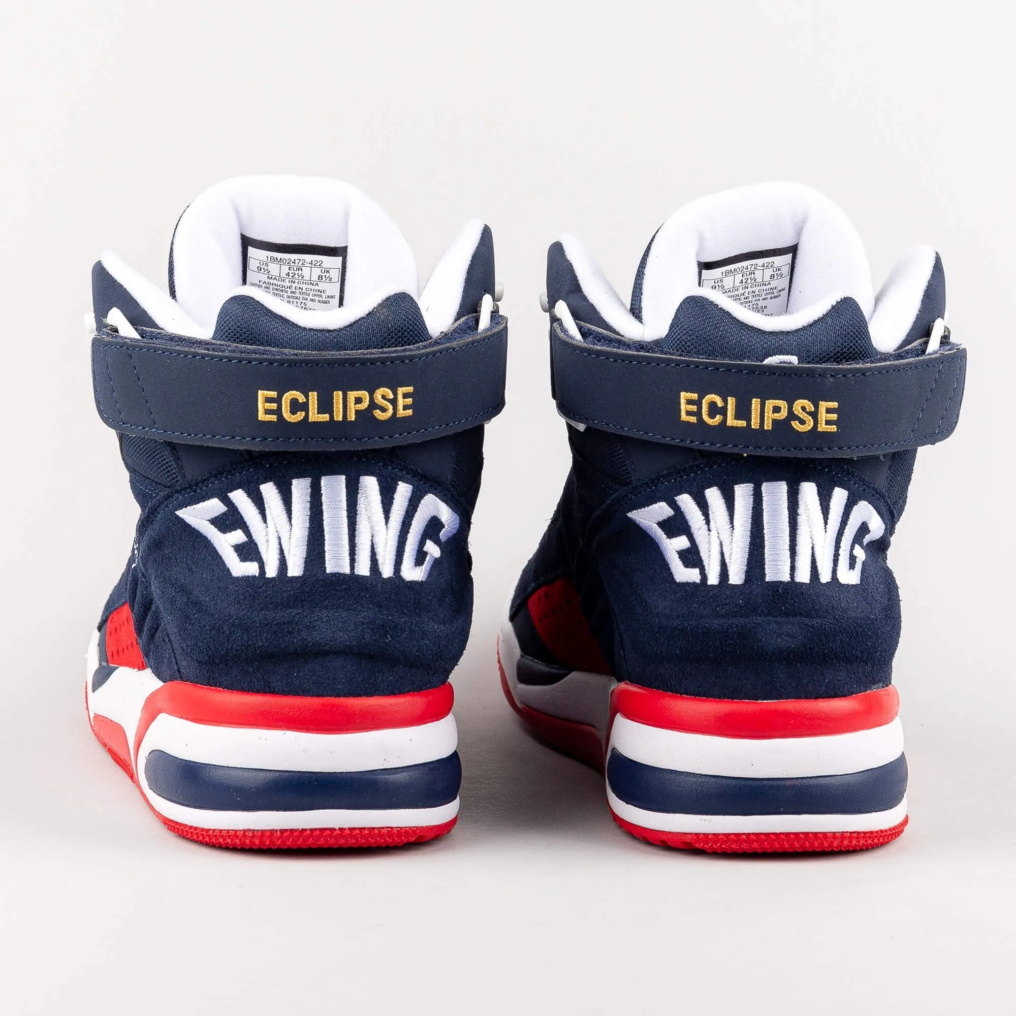 Ewing Athletics ECLIPSE Navy/Red White Barcelona 1992 USA Dream Team “Away” Colorway