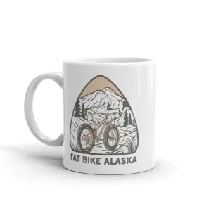 Fat Bike AK Mountains Mug