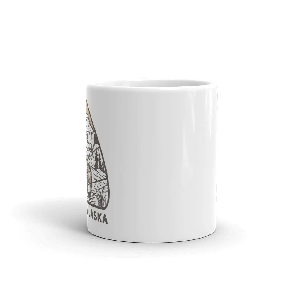 Fat Bike AK Mountains Mug