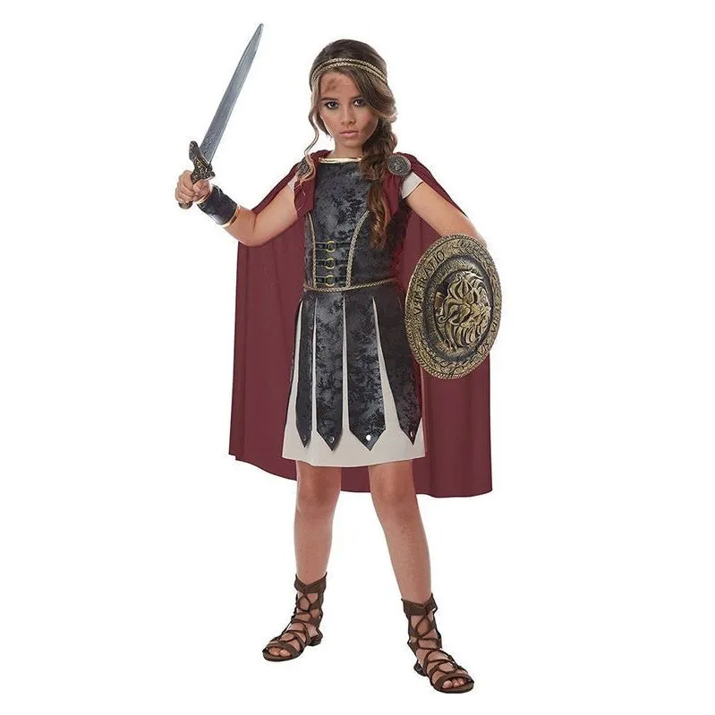 Fearless Gladiator Girl Costume