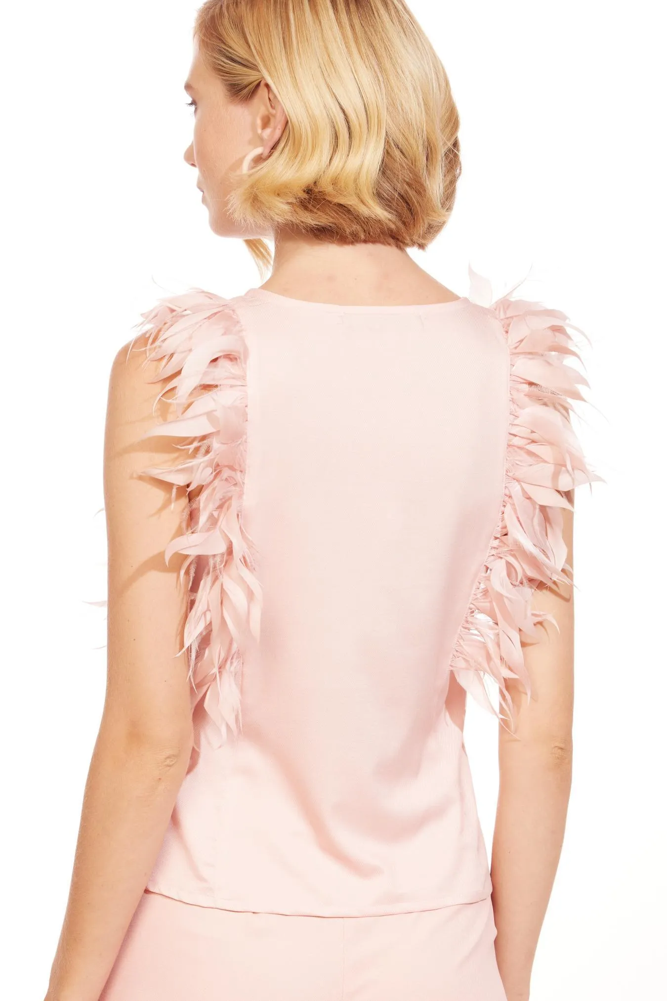 Feather Top Terazzo Dot