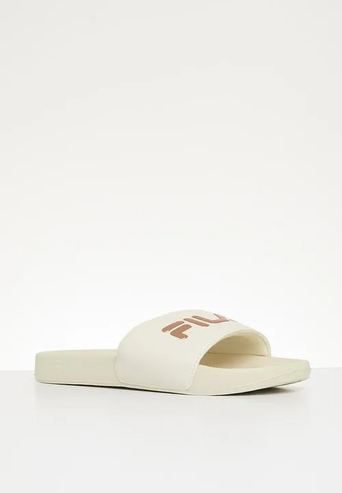 Fila Ladies Hillside Metallic Slide Gardenia