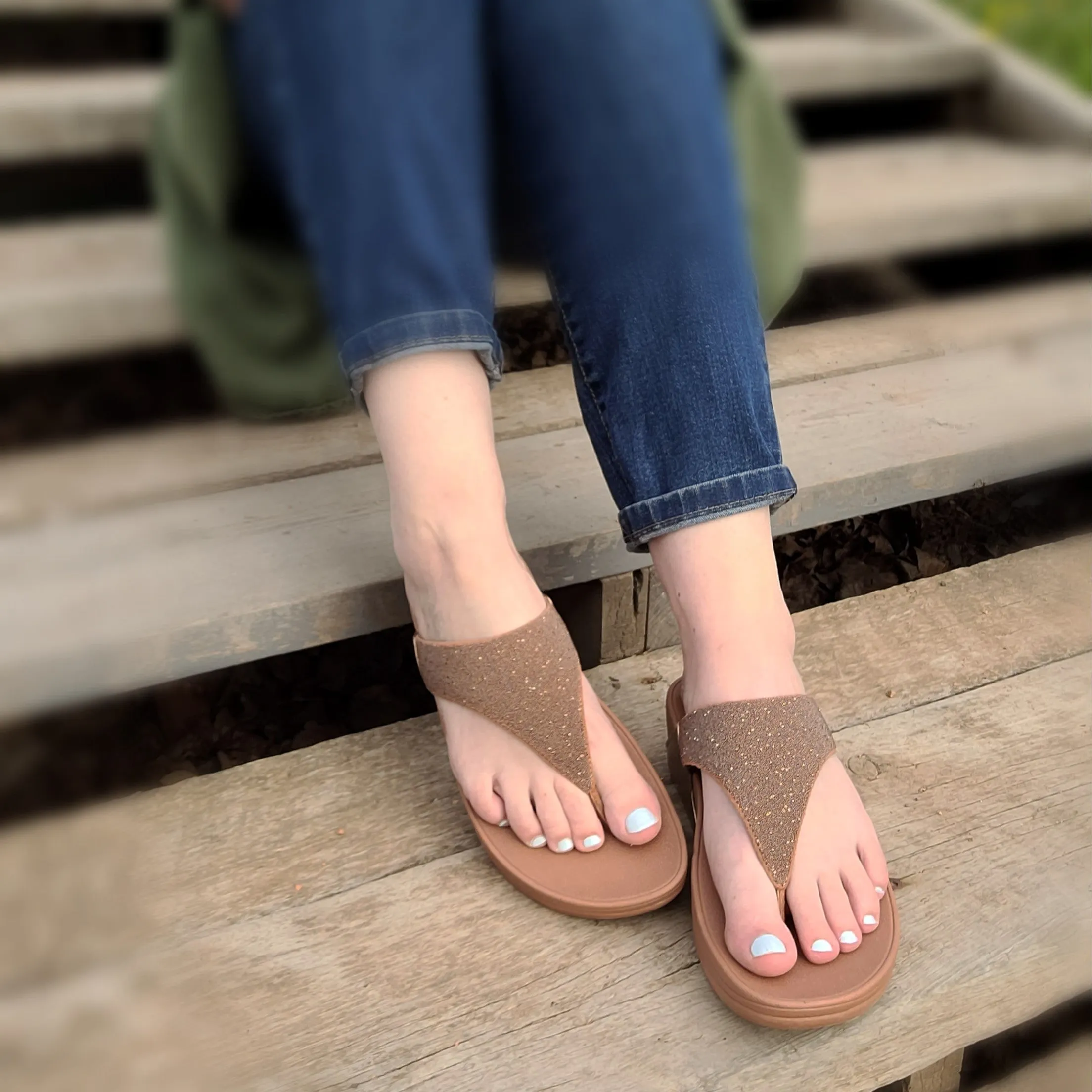 FitFlop Lulu Opul - Latte Tan