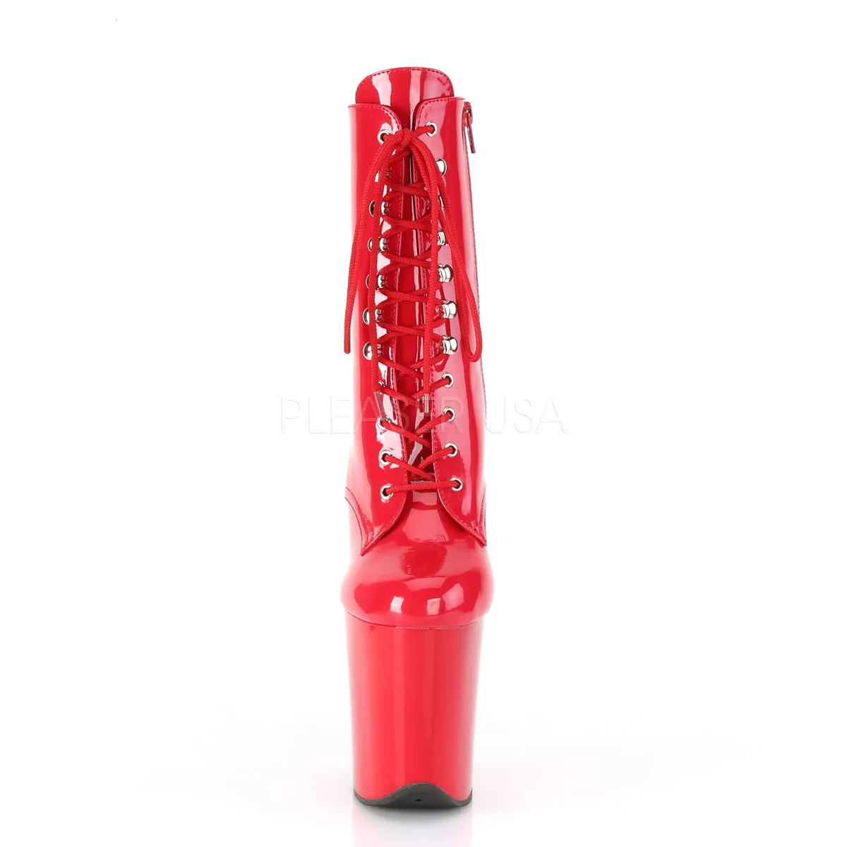 FLAMINGO-1020  Red Patent/Red