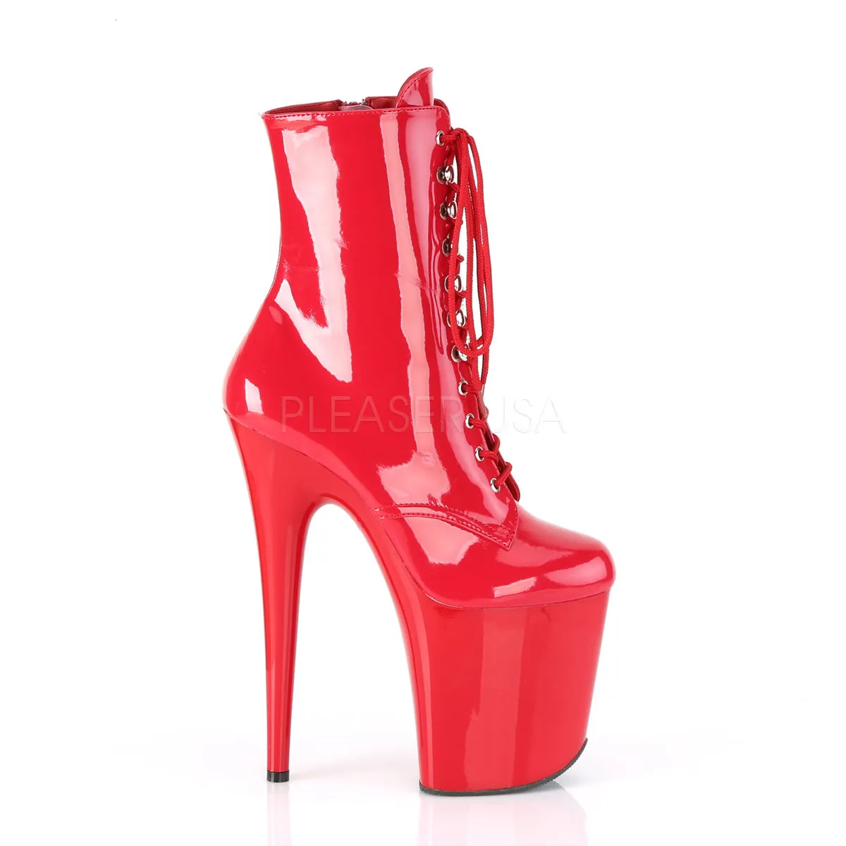 FLAMINGO-1020  Red Patent/Red