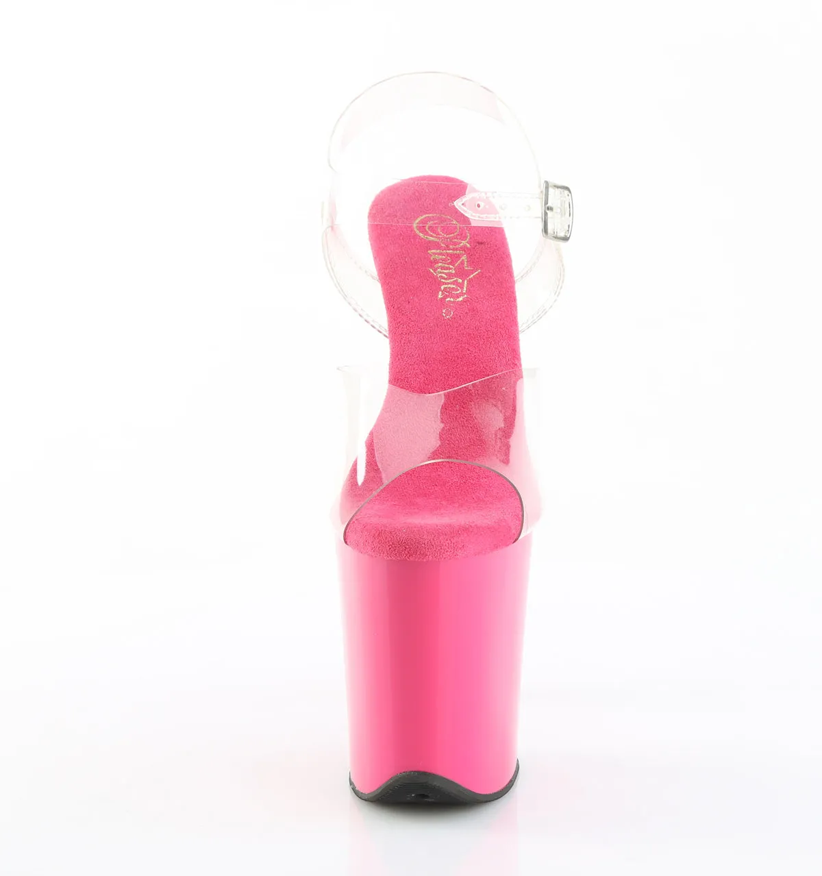 FLAMINGO-808  Clear/Hot Pink