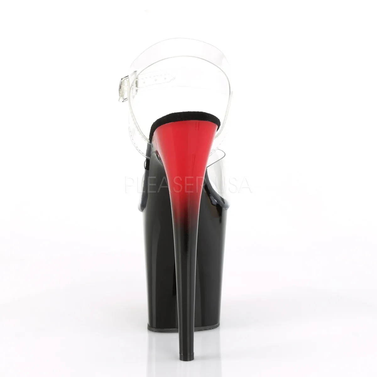 FLAMINGO-808BR  Clear/Red-Black