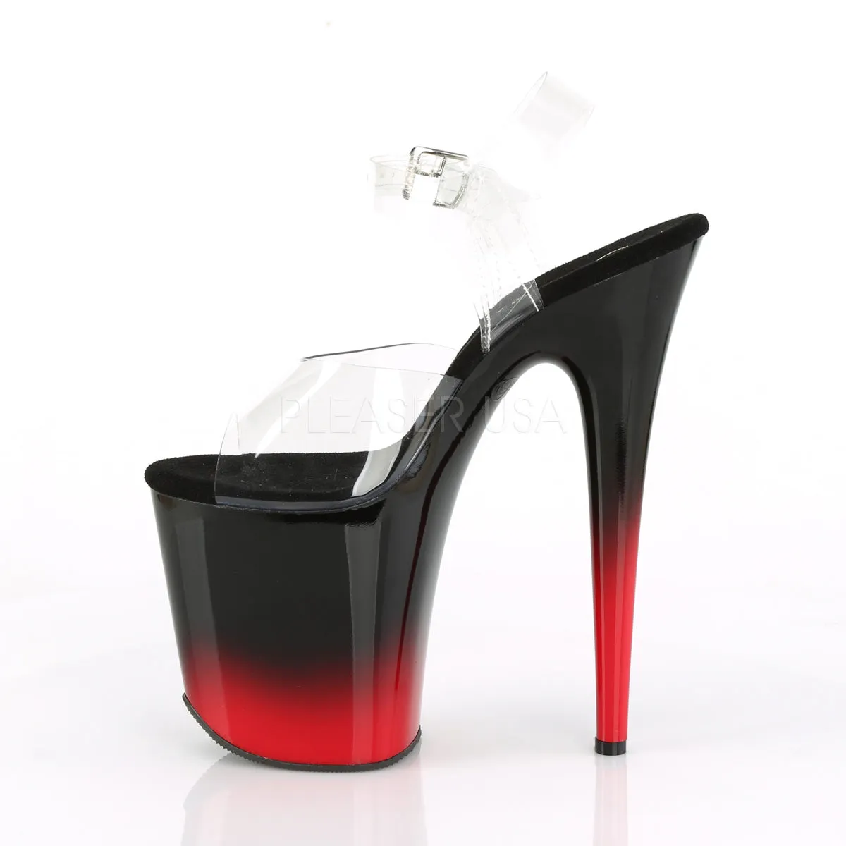 FLAMINGO-808BR-H  Clear/Black-Red
