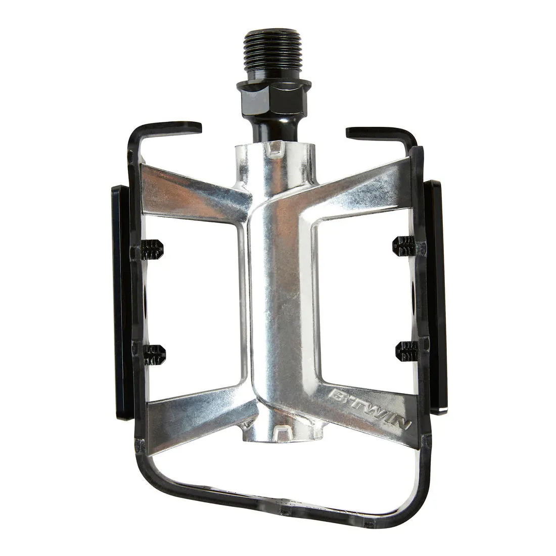 Flat Aluminium Mountain Bike Pedals 500