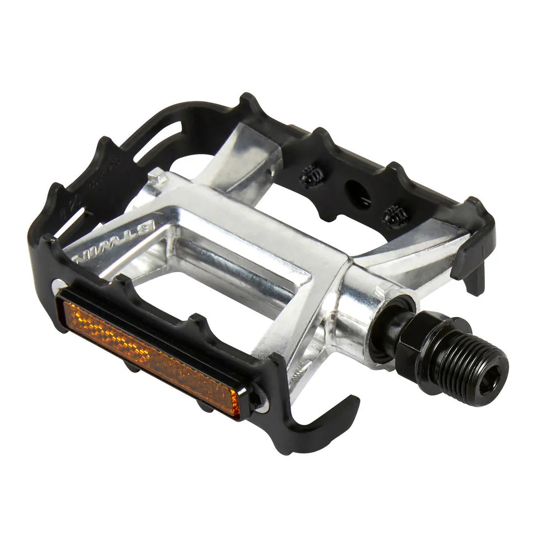 Flat Aluminium Mountain Bike Pedals 500