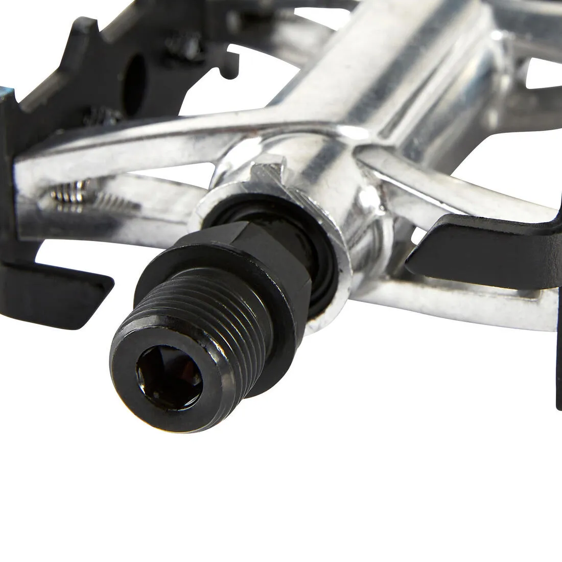 Flat Aluminium Mountain Bike Pedals 500