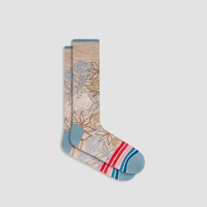 Floral Mid-Calf Socks