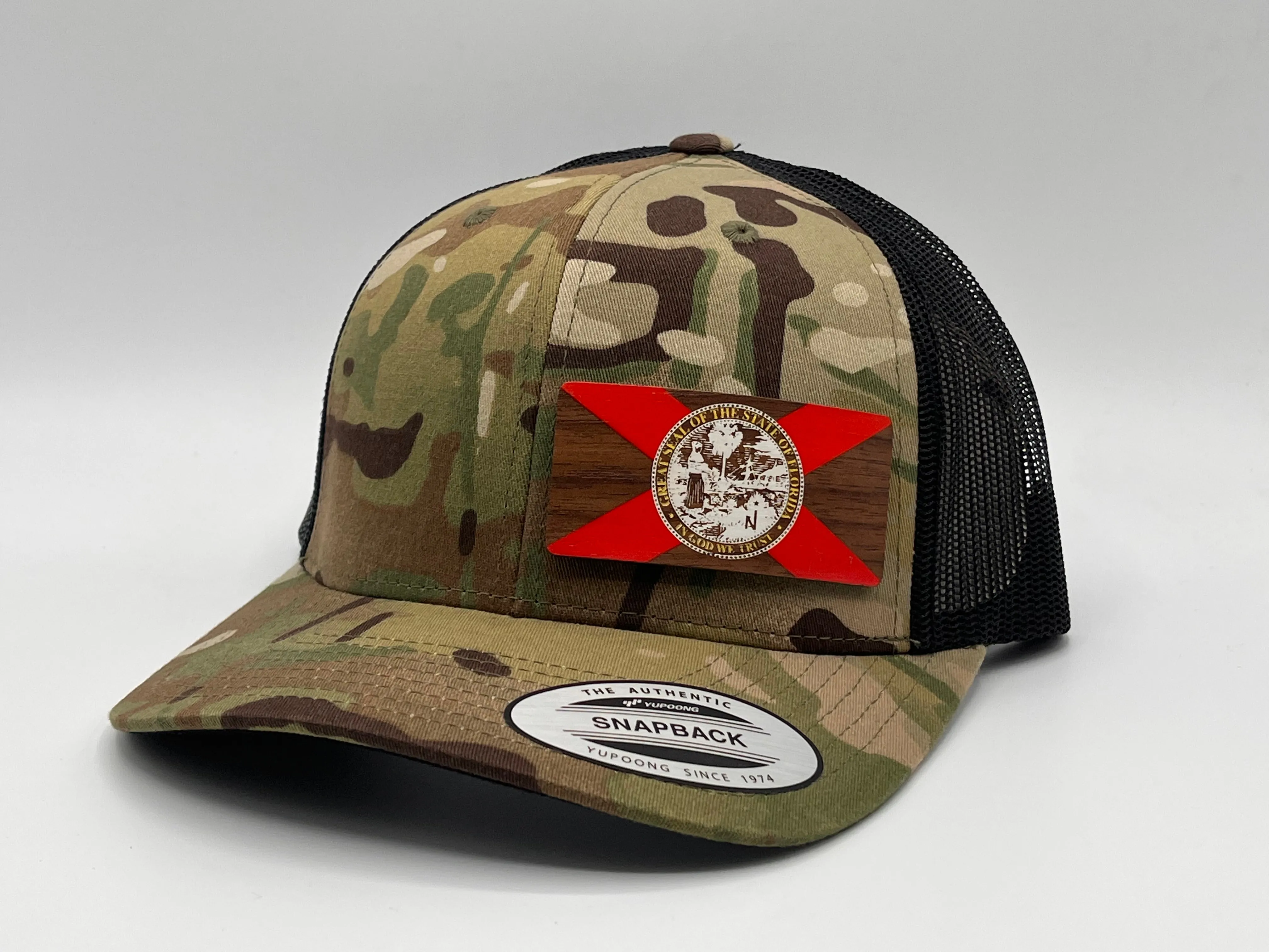 Florida State Flag Flexfit Snapback Trucker